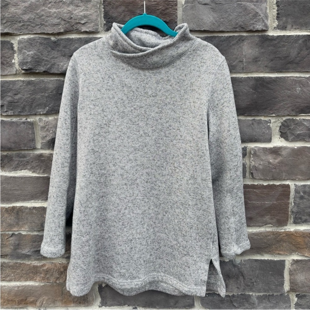 NWOT Land’s End Cowl Neck Sweatshirt Top